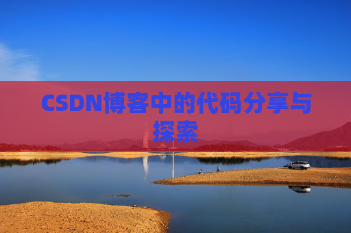 CSDN博客中的代码分享与探索